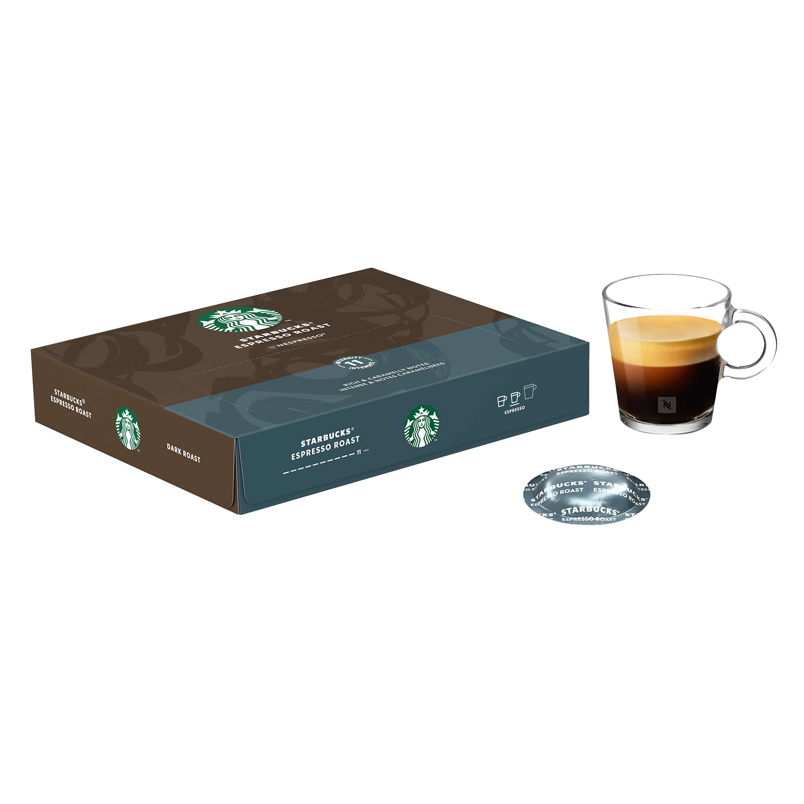 Starbucks® Espresso Roast 50 Capsule | Capsule | Nespresso CN